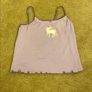 gymboree unicorn tank top (5/6)